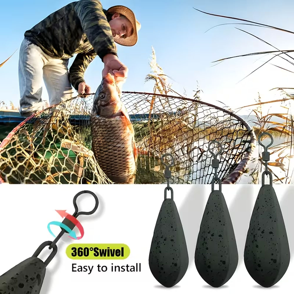 Pacote com 4 Pesos de Pesca de - Leader Line avaliação e preço