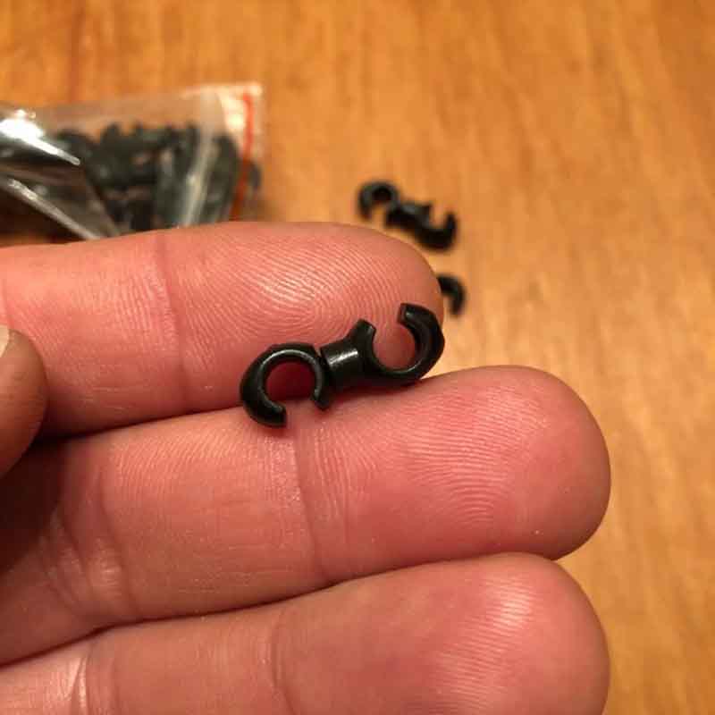 Clipes giratórios para cabo de - Tippet Line avaliação e preço